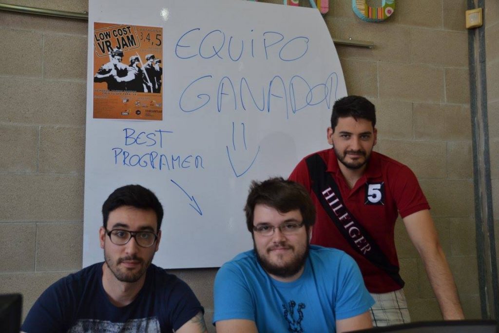 miembros del equipo de alumnos de E.S.I. Murcia.