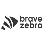 Logo de la empresa brave zebra