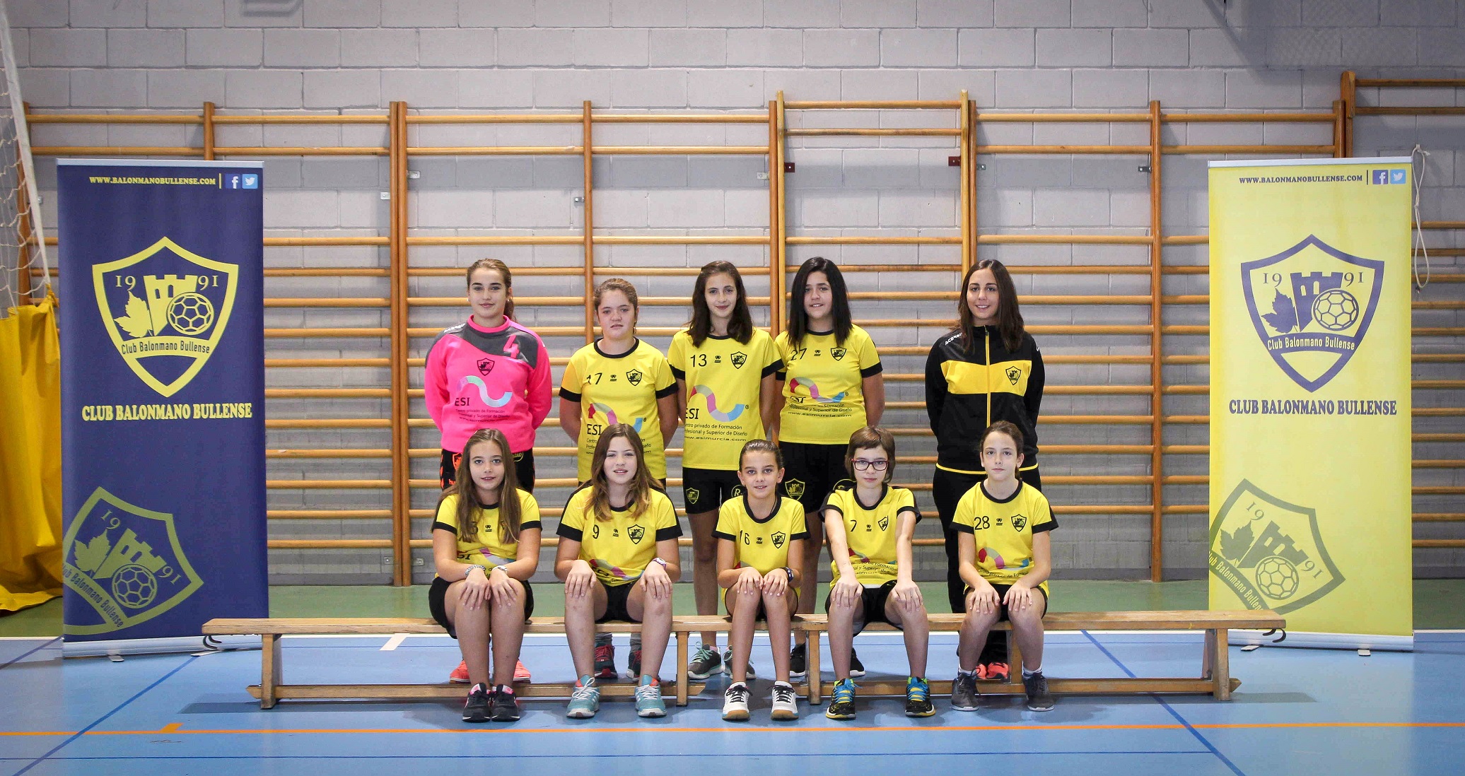 Alevín femenino ESI CBM Bullense