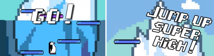 Imágenes del videojuego Penguin Jumper