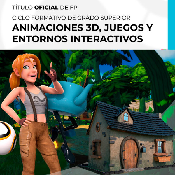 Animaciones 3D, Juegos y Entornos Interactivos