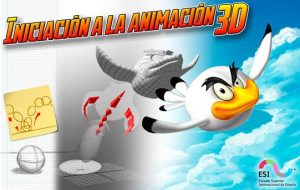 Cartel de la charla de iniciación a la animación 3D
