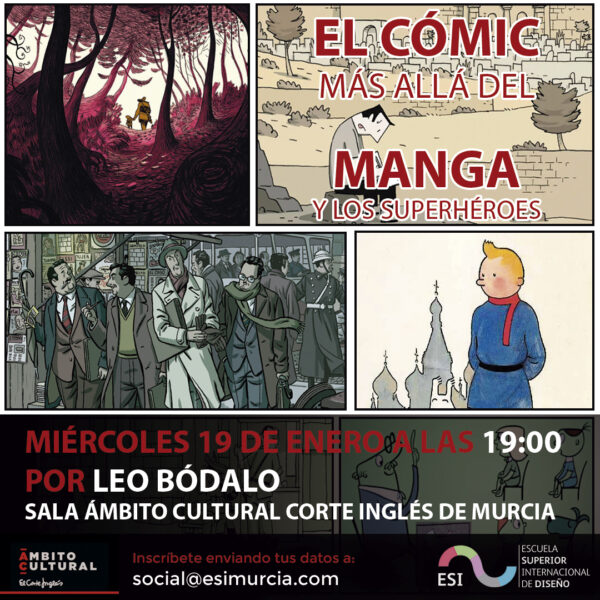 Charla: El cómic más allá del manga y los superhéroes