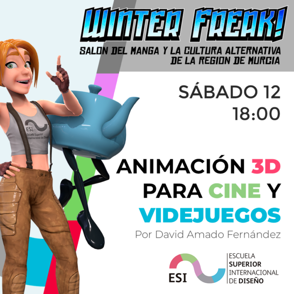 Charla: Animación 3D para Cine y Videojuegos
