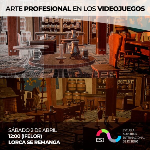 Charla: Arte Profesional en los Videojuegos