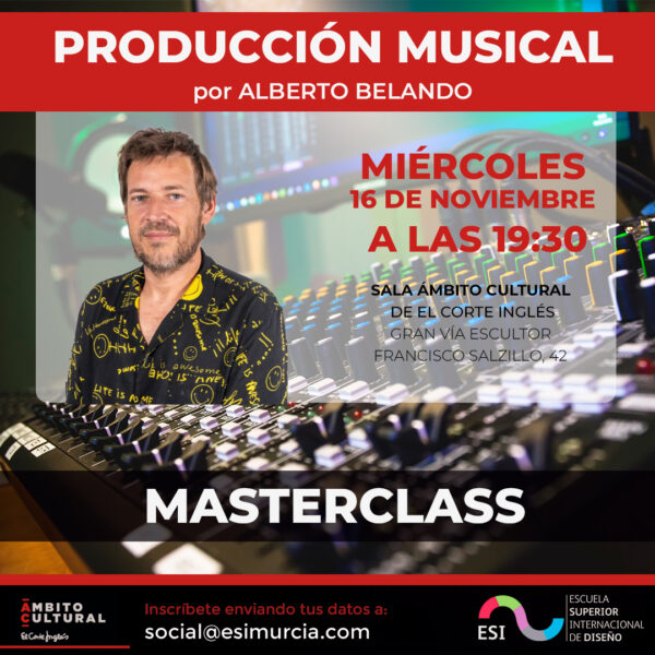 Masterclass: Producción Musical