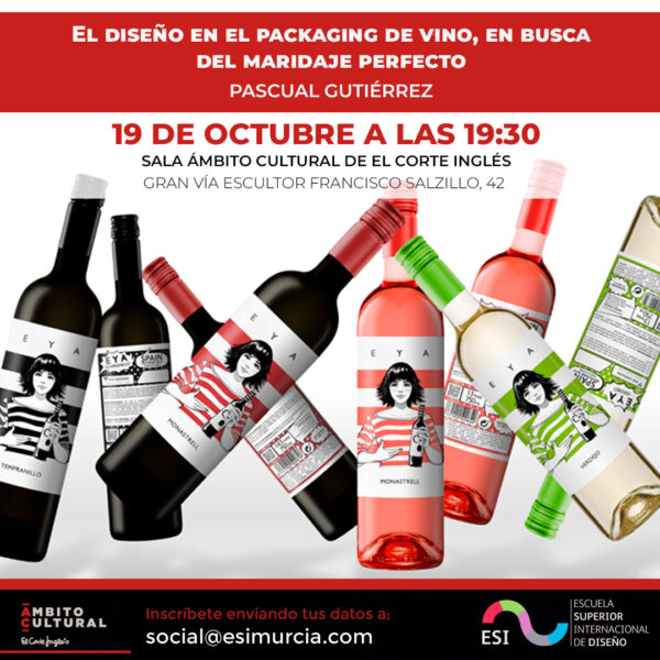 Charla: El diseño en el packaging de vino, en busca del Maridaje Perfecto