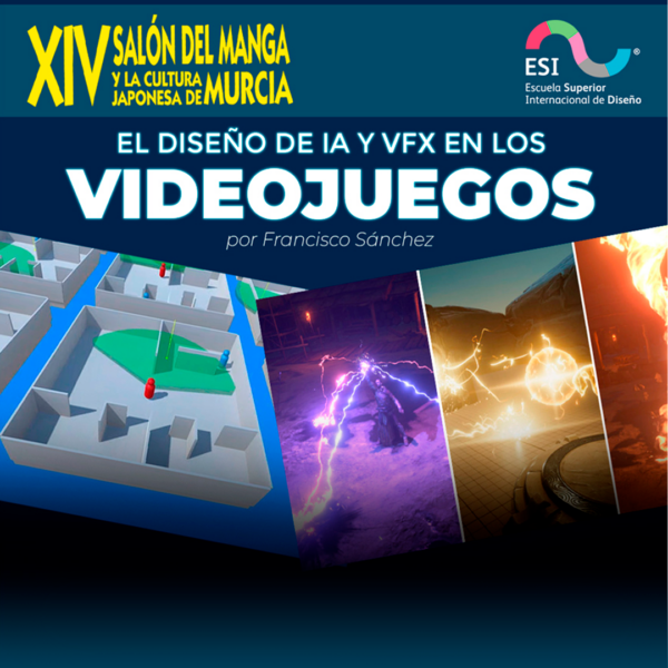 Charla: Diseño de IA y VFX en Videojuegos